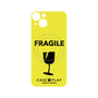 プレミアムパネル with MagSafe［ FRAGILE - Yellow ］