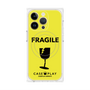 プレミアムパネル with MagSafe［ FRAGILE - Yellow ］