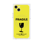 プレミアムパネル with MagSafe［ FRAGILE - Yellow ］