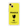 プレミアムパネル with MagSafe［ FRAGILE - Yellow ］