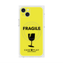 プレミアムパネル with MagSafe［ FRAGILE - Yellow ］