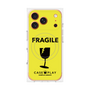 プレミアムパネル with MagSafe［ FRAGILE - Yellow ］
