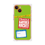 プレミアムパネル with MagSafe［ FRAGILE Stickers - Green ］