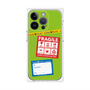 プレミアムパネル with MagSafe［ FRAGILE Stickers - Green ］
