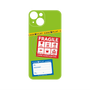 プレミアムパネル with MagSafe［ FRAGILE Stickers - Green ］