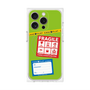プレミアムパネル with MagSafe［ FRAGILE Stickers - Green ］