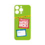 プレミアムパネル with MagSafe［ FRAGILE Stickers - Green ］