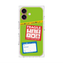 プレミアムパネル with MagSafe［ FRAGILE Stickers - Green ］