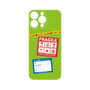 プレミアムパネル with MagSafe［ FRAGILE Stickers - Green ］