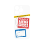 プレミアムパネル with MagSafe［ FRAGILE Stickers - White ］
