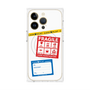 プレミアムパネル with MagSafe［ FRAGILE Stickers - White ］
