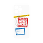 プレミアムパネル with MagSafe［ FRAGILE Stickers - White ］