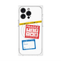 プレミアムパネル with MagSafe［ FRAGILE Stickers - White ］