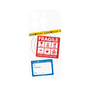 プレミアムパネル with MagSafe［ FRAGILE Stickers - White ］