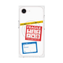 プレミアムパネル with MagSafe［ FRAGILE Stickers - White ］
