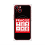プレミアムパネル with MagSafe［ FRAGILE Sticker - Black ］
