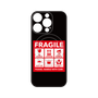 プレミアムパネル with MagSafe［ FRAGILE Sticker - Black ］