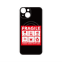 プレミアムパネル with MagSafe［ FRAGILE Sticker - Black ］