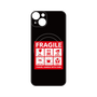 プレミアムパネル with MagSafe［ FRAGILE Sticker - Black ］