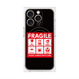 プレミアムパネル with MagSafe［ FRAGILE Sticker - Black ］