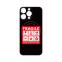 プレミアムパネル with MagSafe［ FRAGILE Sticker - Black ］
