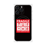 プレミアムパネル with MagSafe［ FRAGILE Sticker - Black ］