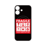 プレミアムパネル with MagSafe［ FRAGILE Sticker - Black ］