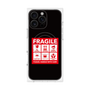 プレミアムパネル with MagSafe［ FRAGILE Sticker - Black ］
