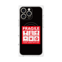 プレミアムパネル with MagSafe［ FRAGILE Sticker - Black ］