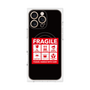 プレミアムパネル with MagSafe［ FRAGILE Sticker - Black ］