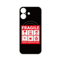 プレミアムパネル with MagSafe［ FRAGILE Sticker - Black ］