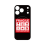 プレミアムパネル with MagSafe［ FRAGILE Sticker - Black ］