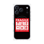 プレミアムパネル with MagSafe［ FRAGILE Sticker - Black ］