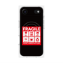 プレミアムパネル with MagSafe［ FRAGILE Sticker - Black ］