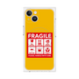 プレミアムパネル with MagSafe［ FRAGILE Sticker - Yellow ］