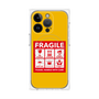 プレミアムパネル with MagSafe［ FRAGILE Sticker - Yellow ］