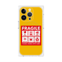 プレミアムパネル with MagSafe［ FRAGILE Sticker - Yellow ］