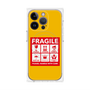 プレミアムパネル with MagSafe［ FRAGILE Sticker - Yellow ］