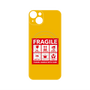 プレミアムパネル with MagSafe［ FRAGILE Sticker - Yellow ］