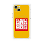 プレミアムパネル with MagSafe［ FRAGILE Sticker - Yellow ］
