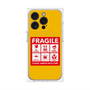 プレミアムパネル with MagSafe［ FRAGILE Sticker - Yellow ］
