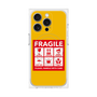 プレミアムパネル with MagSafe［ FRAGILE Sticker - Yellow ］