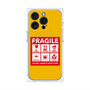 プレミアムパネル with MagSafe［ FRAGILE Sticker - Yellow ］
