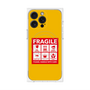 プレミアムパネル with MagSafe［ FRAGILE Sticker - Yellow ］