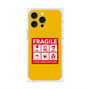 プレミアムパネル with MagSafe［ FRAGILE Sticker - Yellow ］