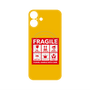 プレミアムパネル with MagSafe［ FRAGILE Sticker - Yellow ］