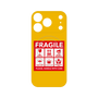 プレミアムパネル with MagSafe［ FRAGILE Sticker - Yellow ］
