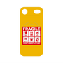 プレミアムパネル with MagSafe［ FRAGILE Sticker - Yellow ］