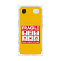 プレミアムパネル with MagSafe［ FRAGILE Sticker - Yellow ］