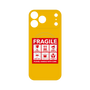 プレミアムパネル with MagSafe［ FRAGILE Sticker - Yellow ］